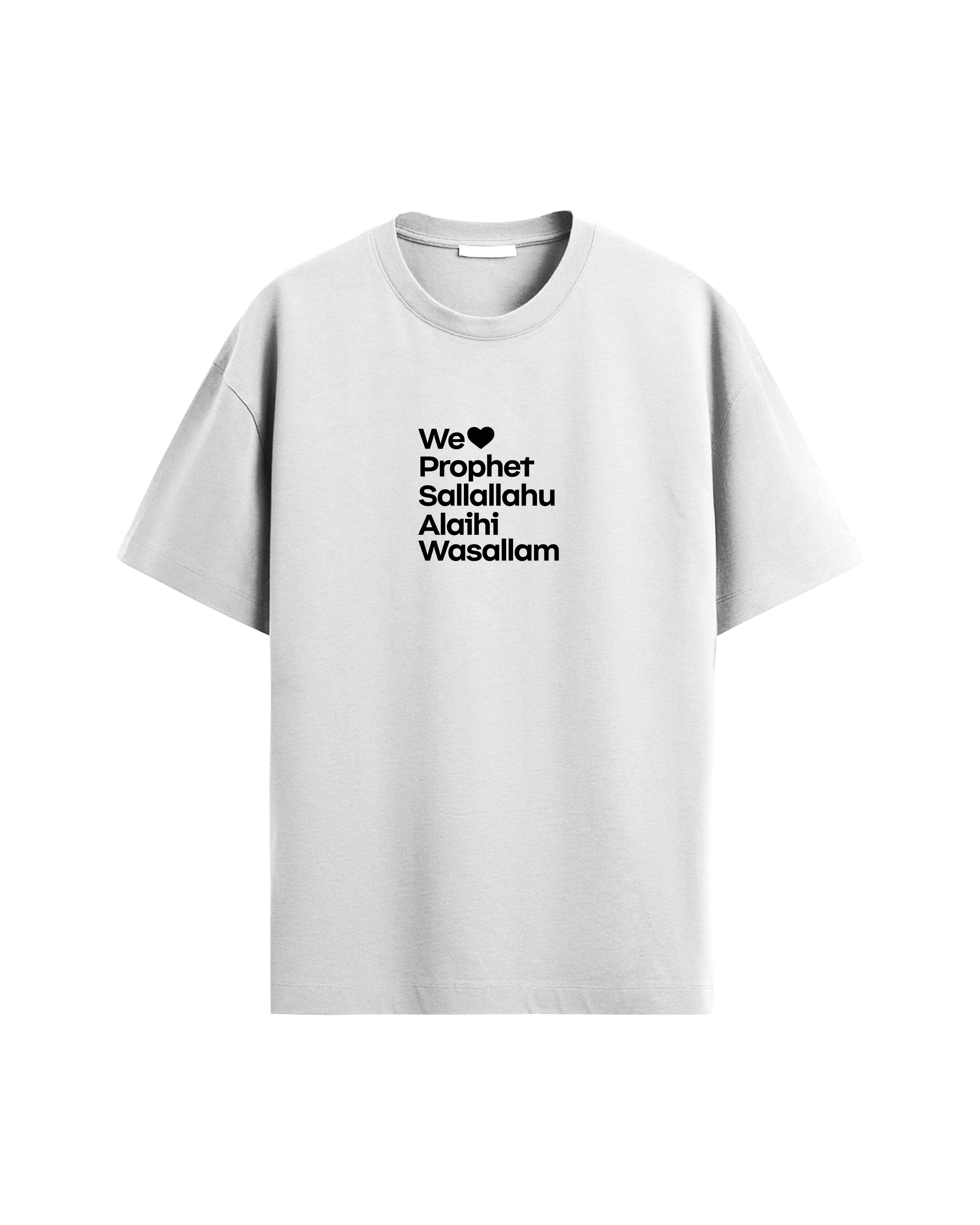 Muslim Attire We Love Prophet Muhammad SAW T-Shirt